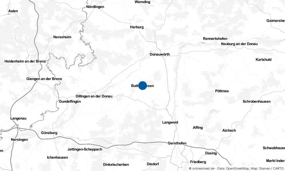 Buttenwiesen in Bayern