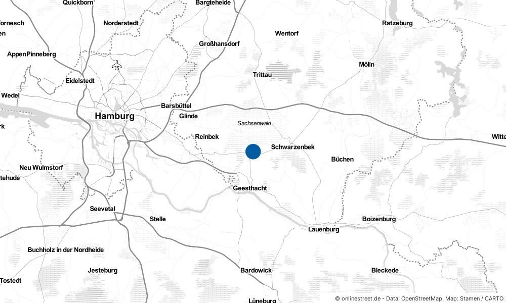 Karte: Wo liegt Dassendorf?