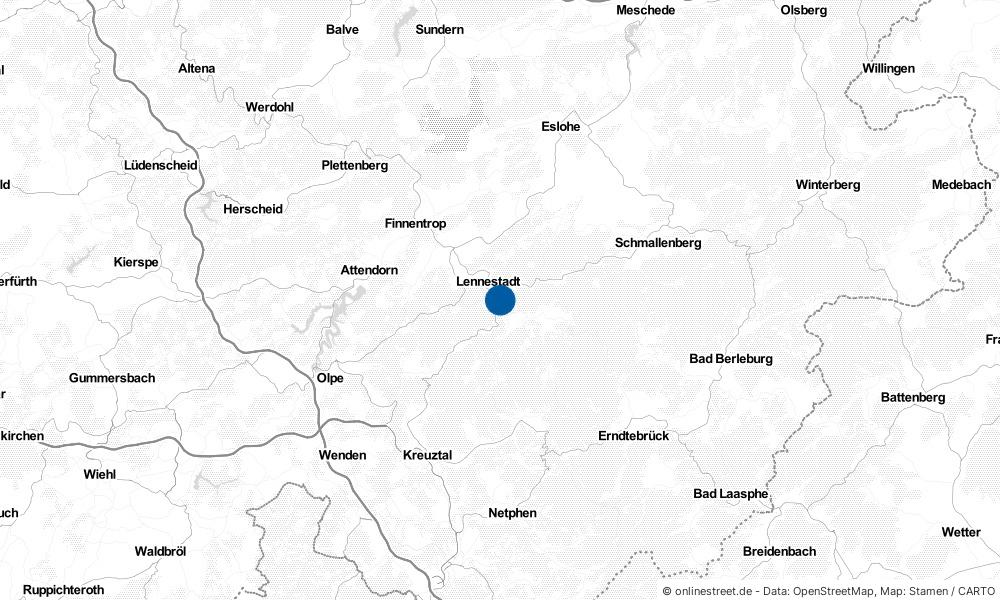 Kirchhundem in Nordrhein-Westfalen