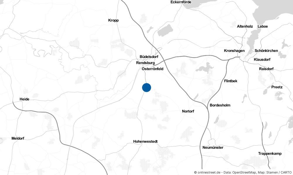 Karte: Wo liegt Jevenstedt?