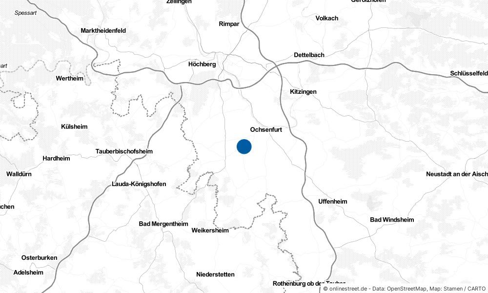 Gaukönigshofen in Bayern
