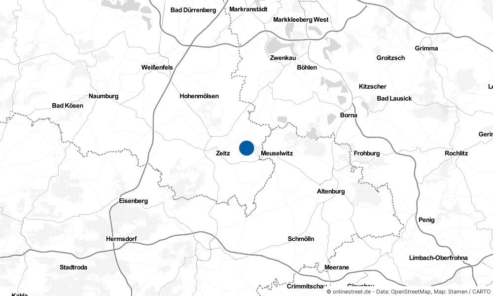 Karte: Wo liegt Rehmsdorf?