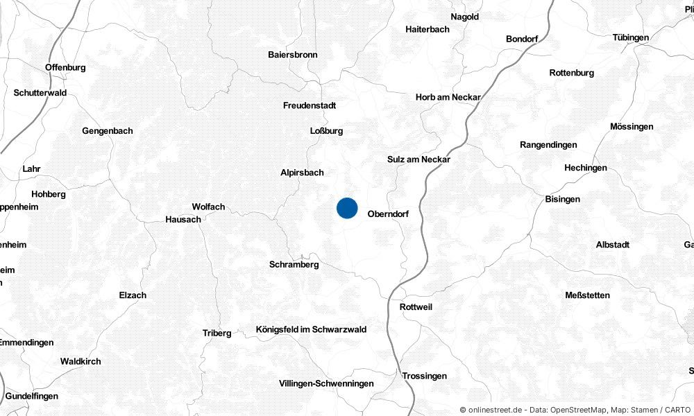Karte: Wo liegt Fluorn-Winzeln?
