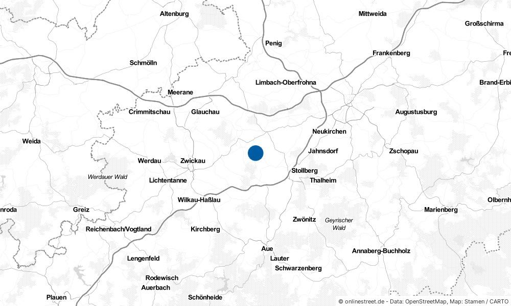 Karte: Wo liegt Hohndorf?