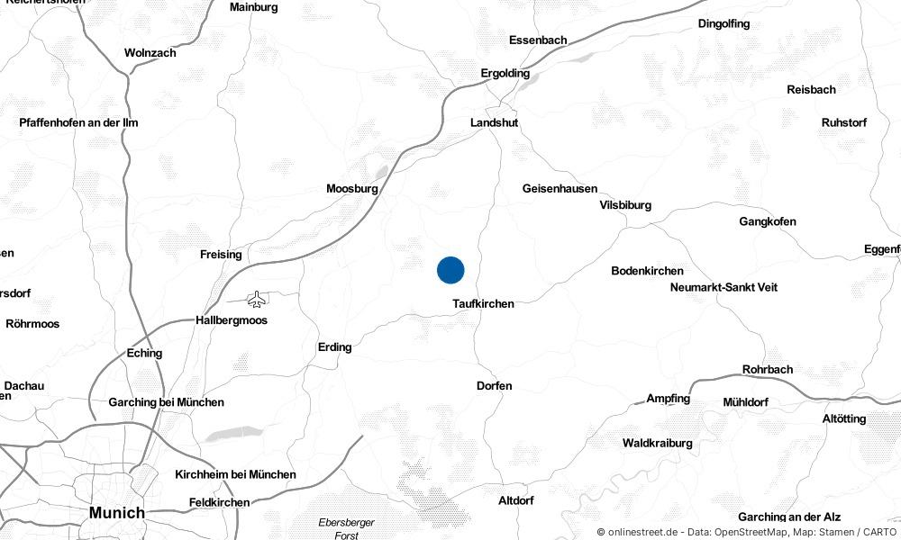 Karte: Wo liegt Steinkirchen?