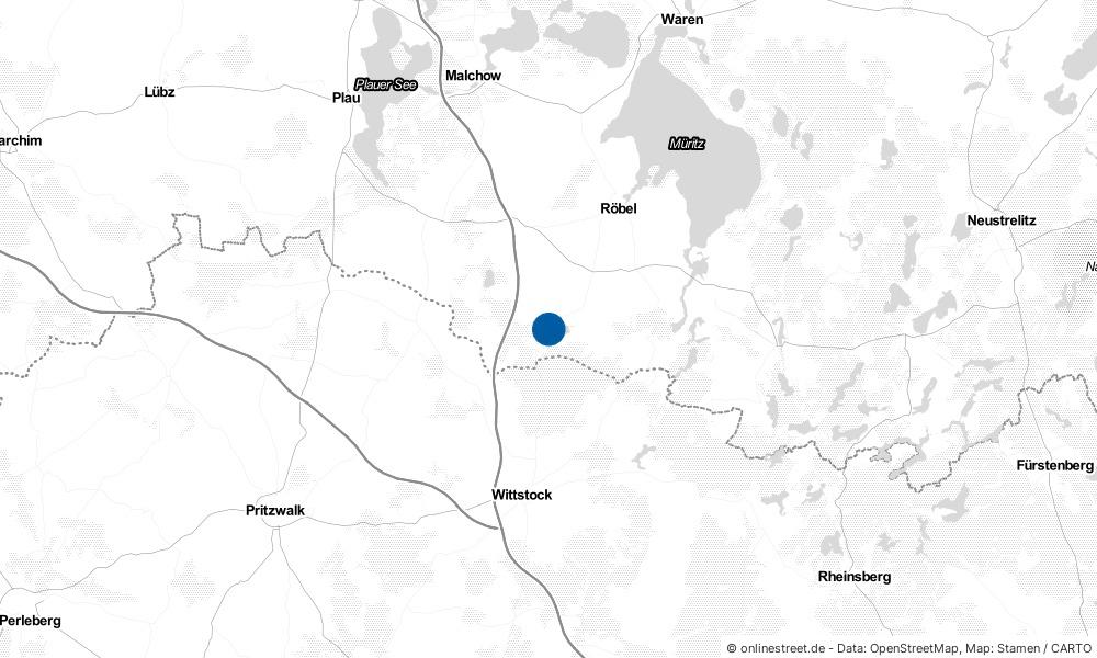 Karte: Wo liegt Wredenhagen?