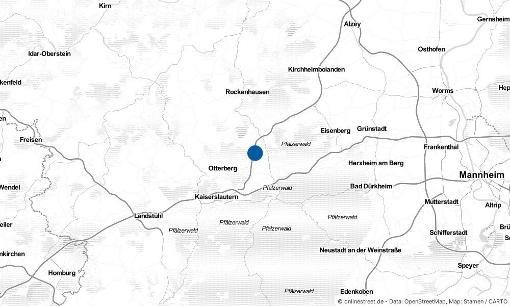 Karte: Wo liegt Wartenberg-Rohrbach?