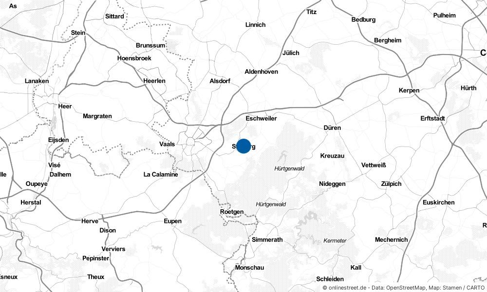 Stolberg (Rheinland) in Nordrhein-Westfalen