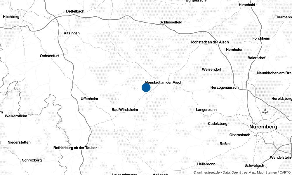 Karte: Wo liegt Dietersheim?