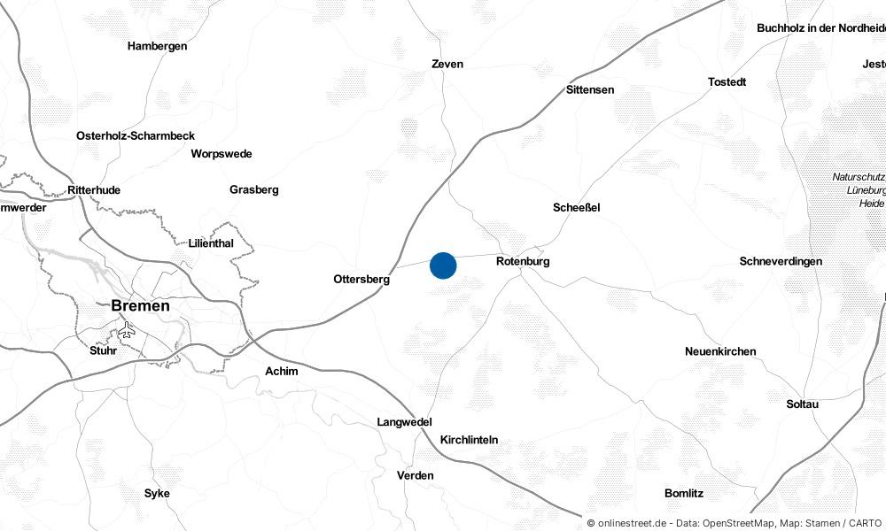 Karte: Wo liegt Hassendorf?