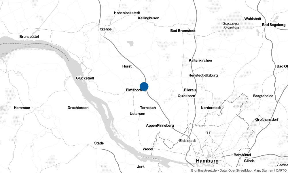 Karte: Wo liegt Kölln-Reisiek?
