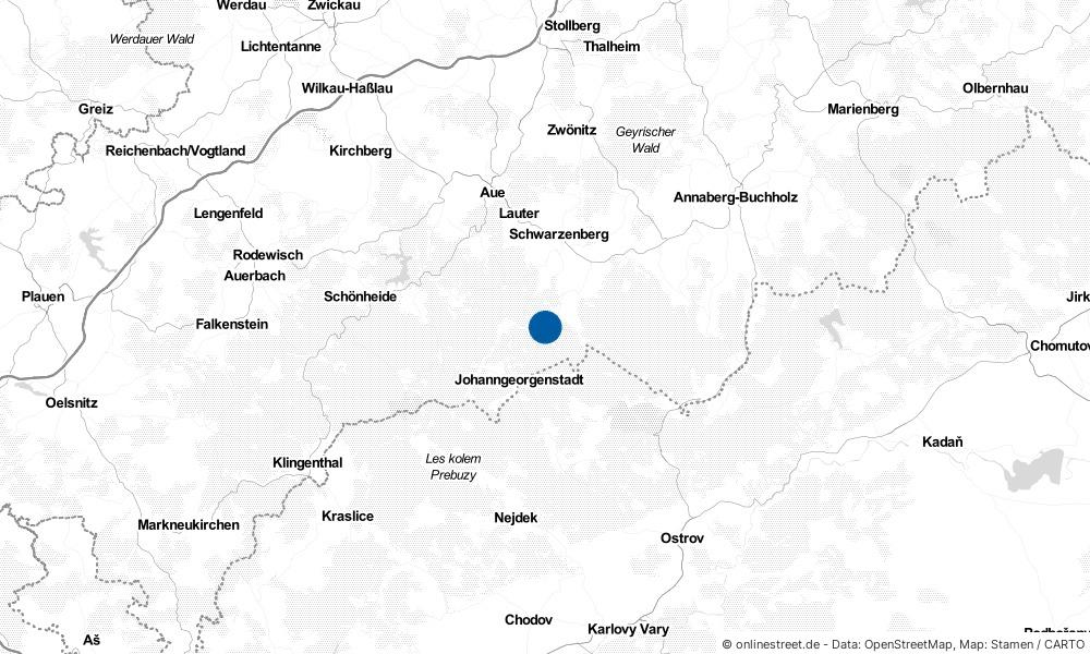 Karte: Wo liegt Breitenbrunn (Erzgebirge)?