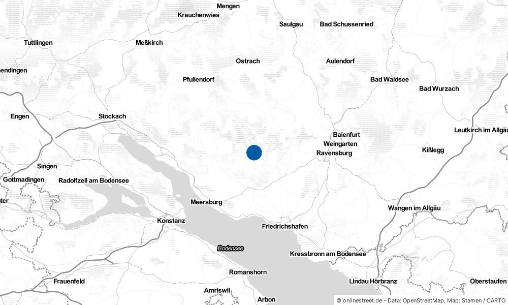 Karte: Wo liegt Deggenhausertal?