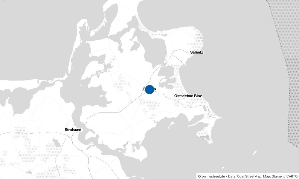 Karte: Wo liegt Bergen?
