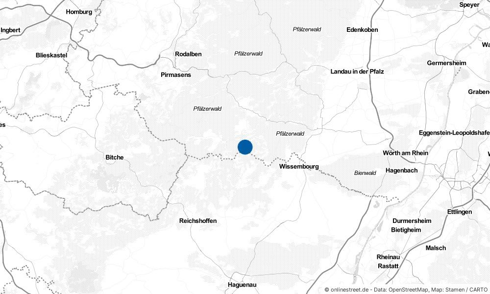 Karte: Wo liegt Nothweiler?