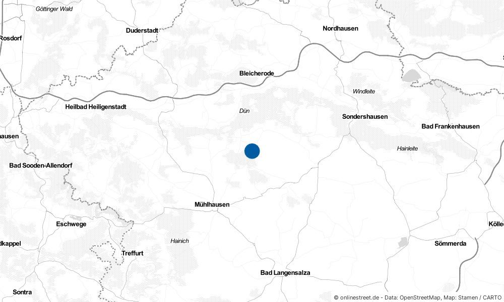 Menteroda in Thüringen