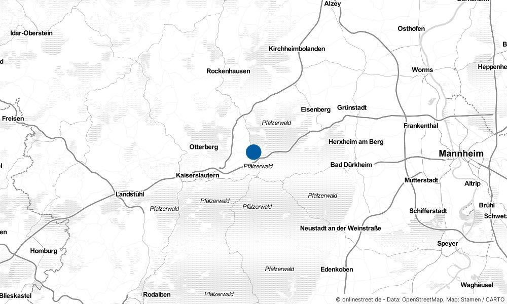 Karte: Wo liegt Enkenbach-Alsenborn?