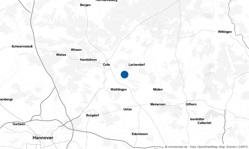 Karte: Wo liegt Wienhausen?