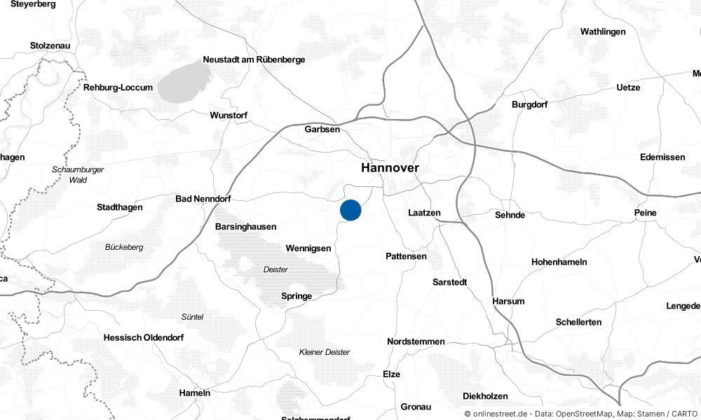 Karte: Wo liegt Ronnenberg?