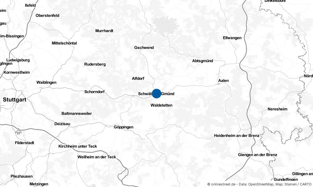 Schwäbisch Gmünd in Baden-Württemberg