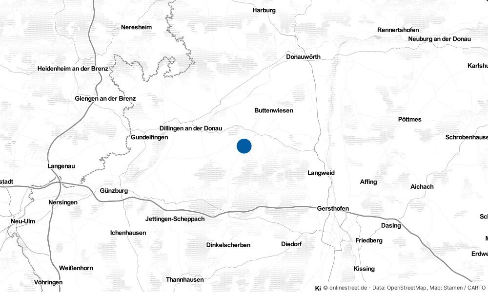 Karte: Wo liegt Zusamaltheim?