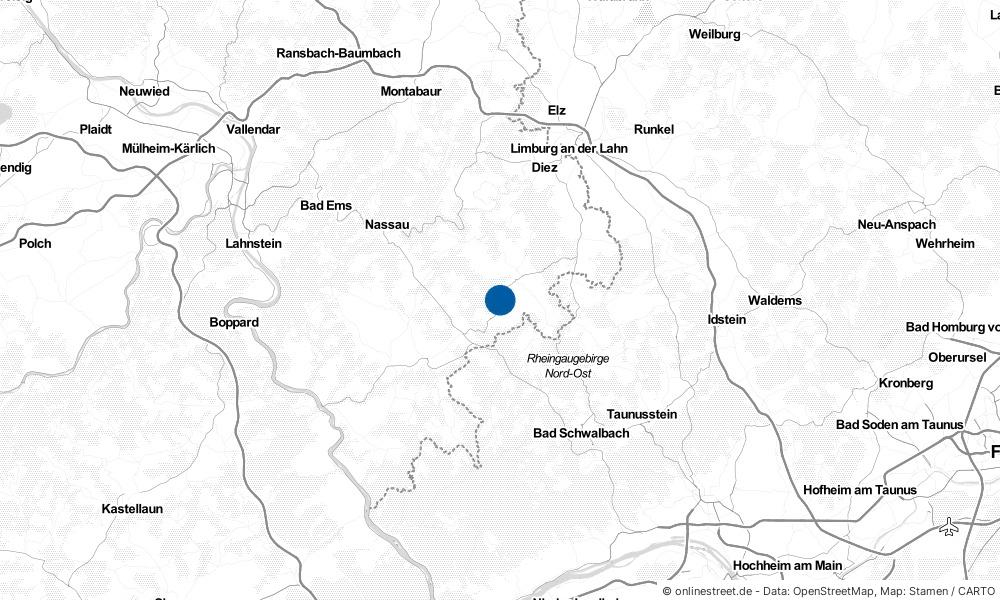 Karte: Wo liegt Oberfischbach?