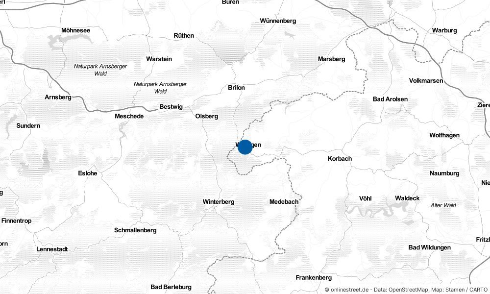Willingen (Upland) in Hessen