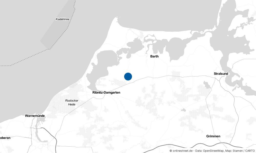 Karte: Wo liegt Bartelshagen II?