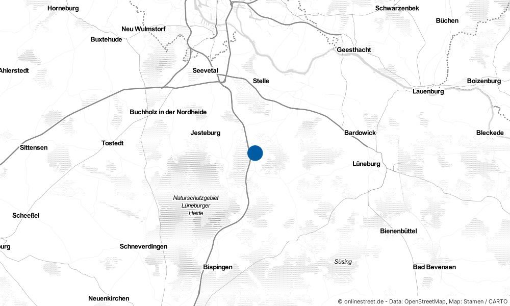 Karte: Wo liegt Toppenstedt?