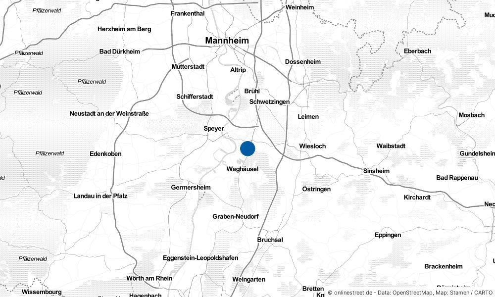 Karte: Wo liegt Neulußheim?