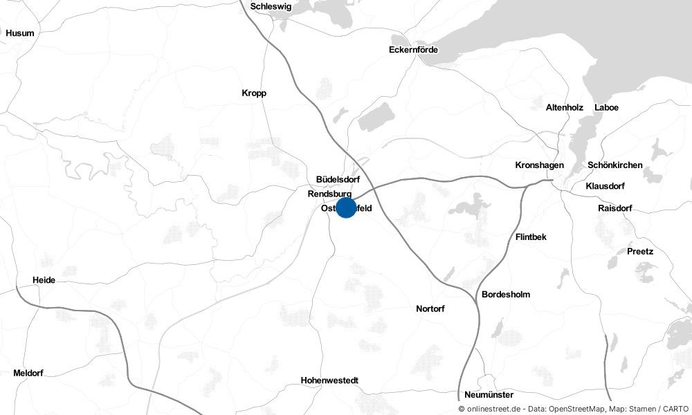 Karte: Wo liegt Osterrönfeld?