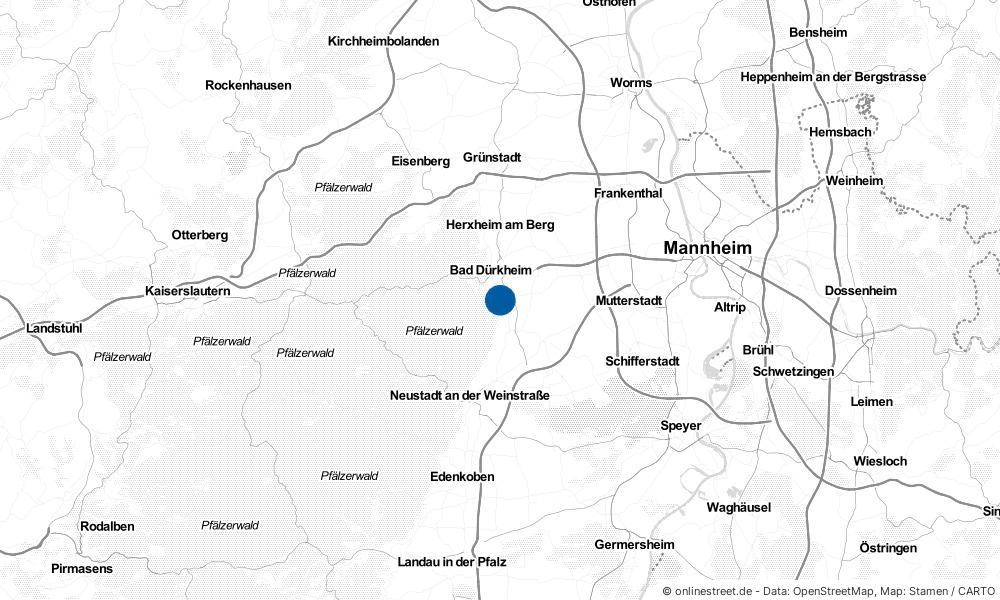 Wachenheim an der Weinstraße in Rheinland-Pfalz