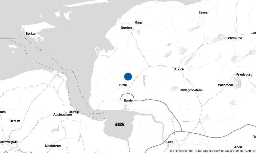 Karte: Wo liegt Canhusen?