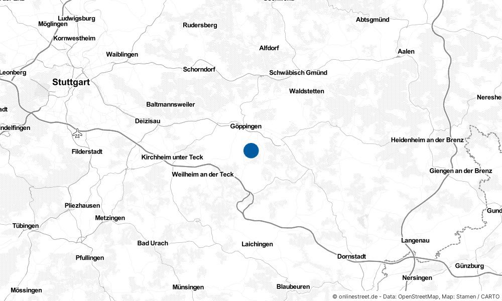 Karte: Wo liegt Eschenbach?