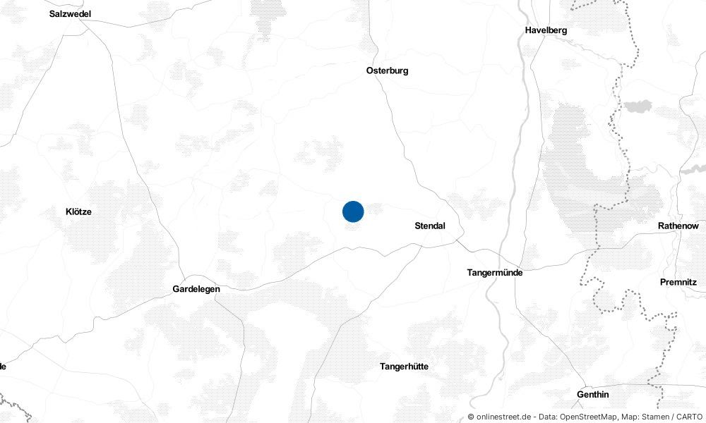 Karte: Wo liegt Steinfeld (Altmark)?