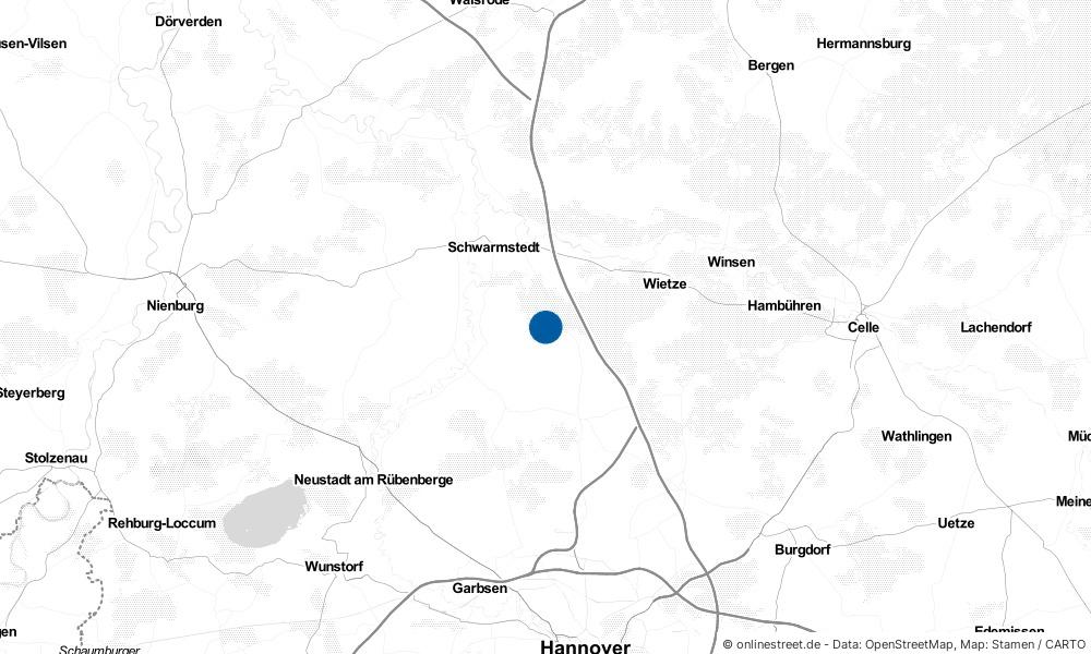Karte: Wo liegt Lindwedel?