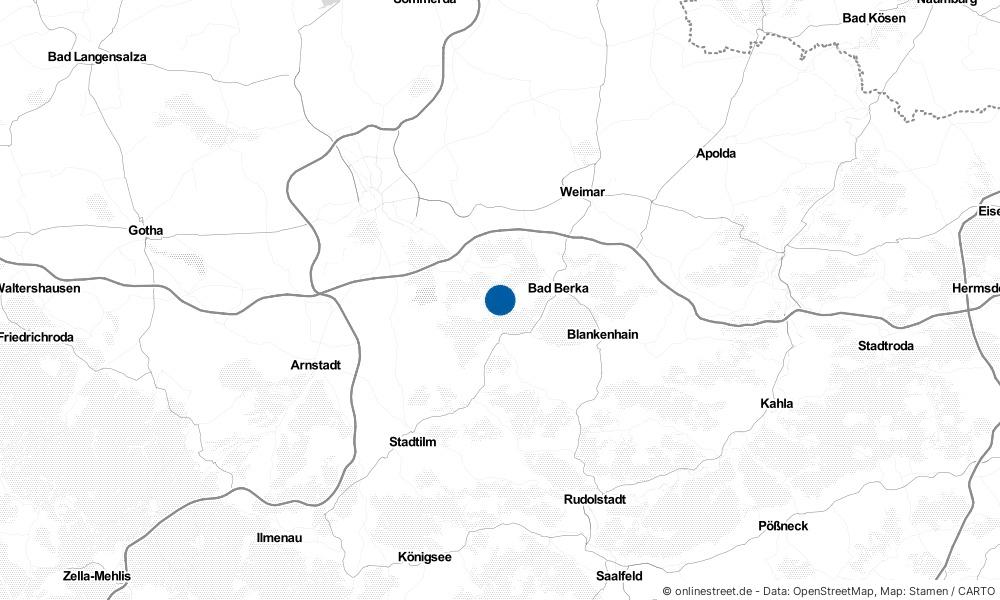 Karte: Wo liegt Tonndorf?