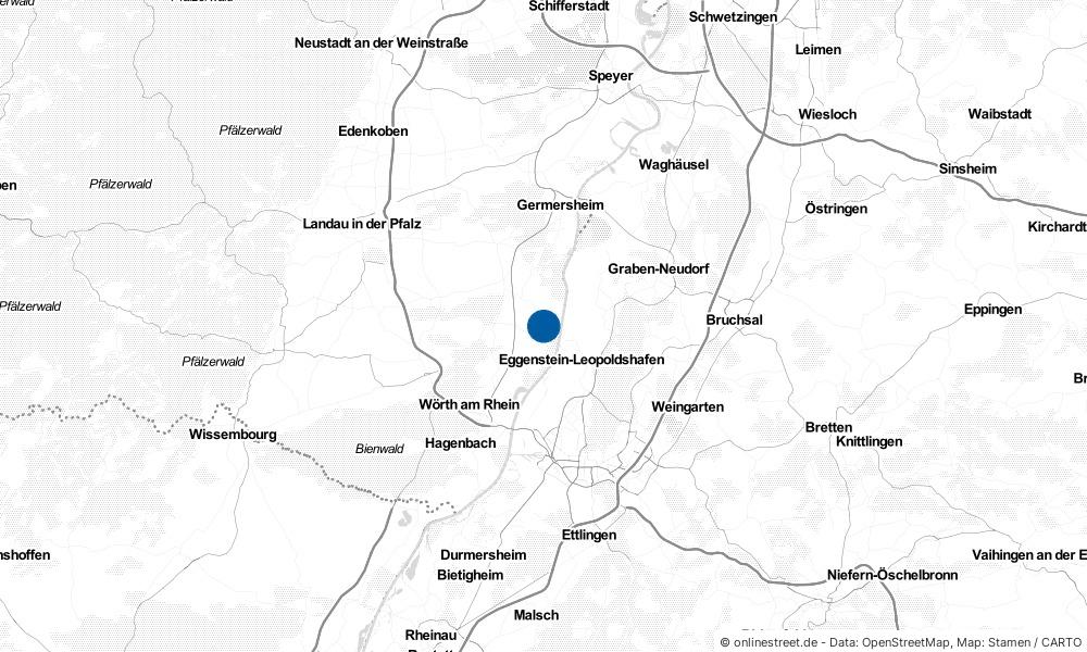 Karte: Wo liegt Leimersheim?