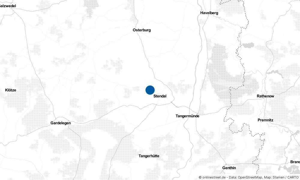 Karte: Wo liegt Uenglingen?
