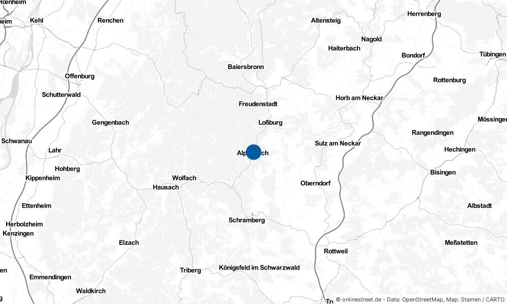 Alpirsbach in Baden-Württemberg