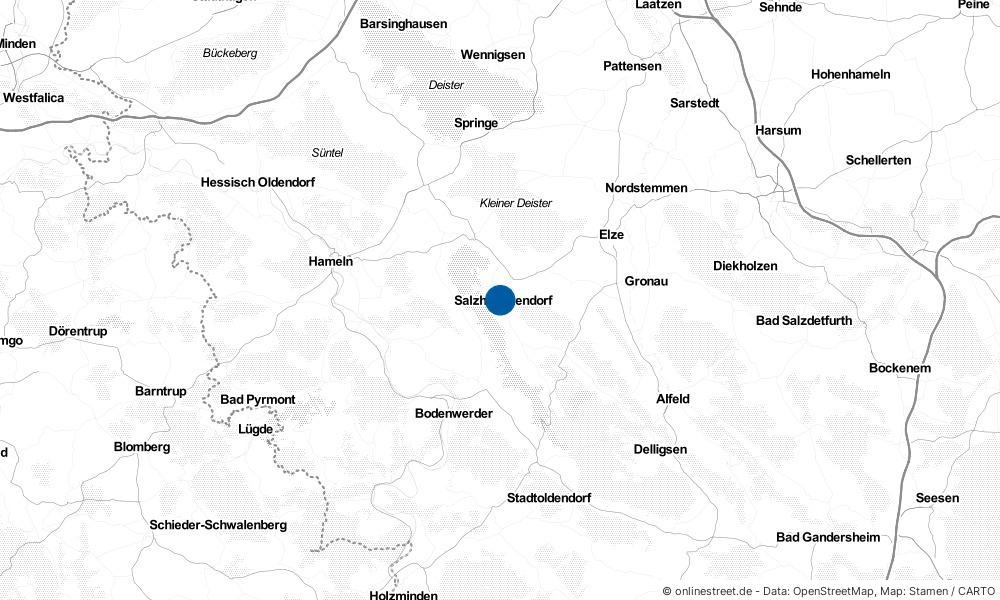 Karte: Wo liegt Salzhemmendorf?