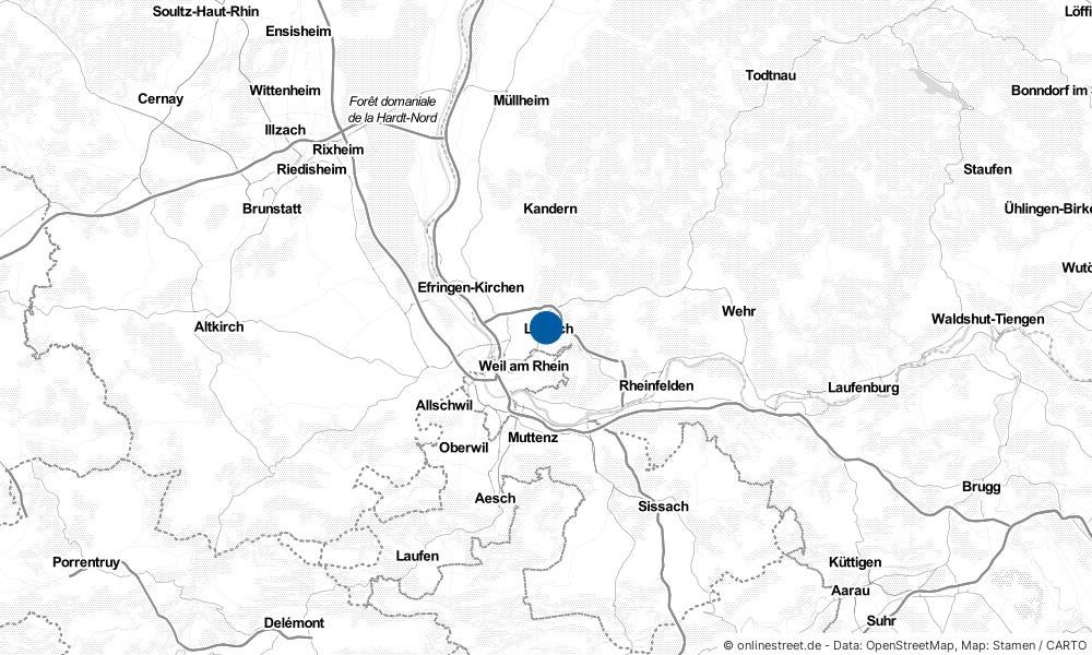 Lörrach in Baden-Württemberg