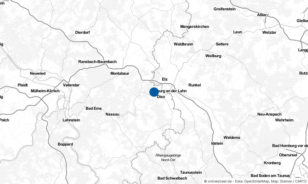 Karte: Wo liegt Heistenbach?