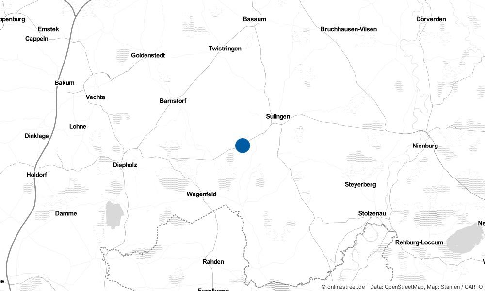 Karte: Wo liegt Wehrbleck?