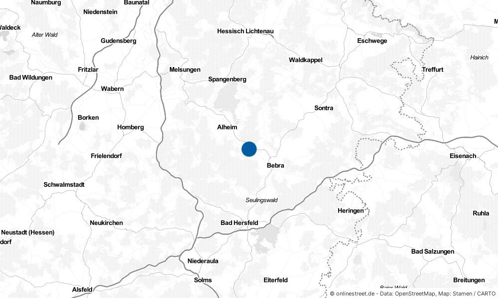 Rotenburg an der Fulda in Hessen
