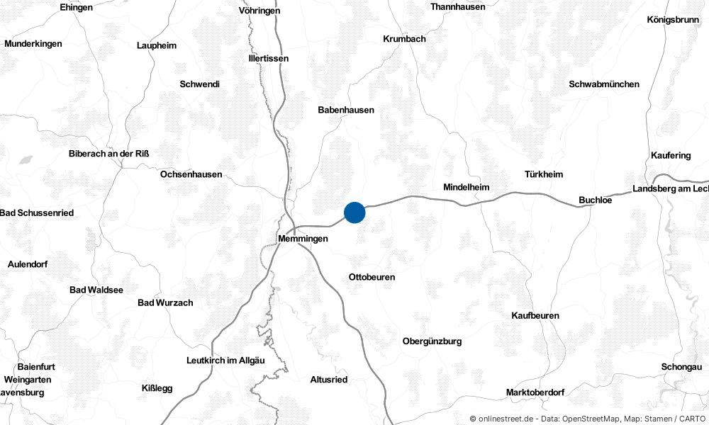 Karte: Wo liegt Ungerhausen?
