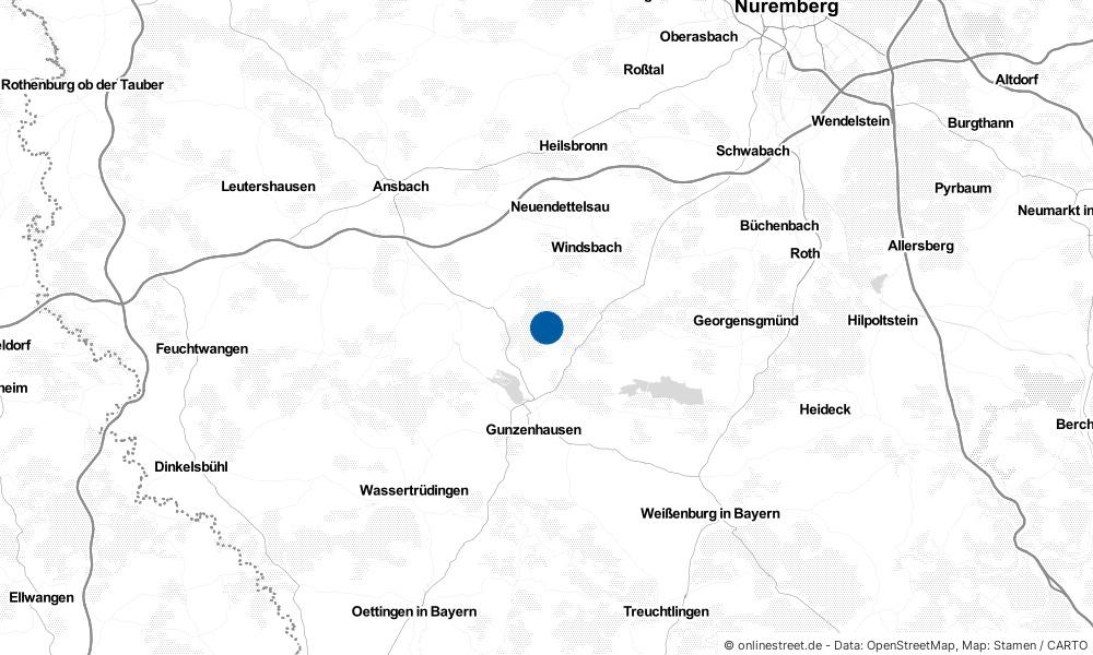 Karte: Wo liegt Haundorf?