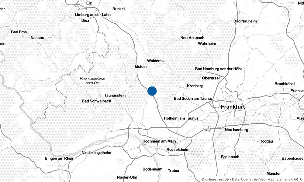 Karte: Wo liegt Niedernhausen?