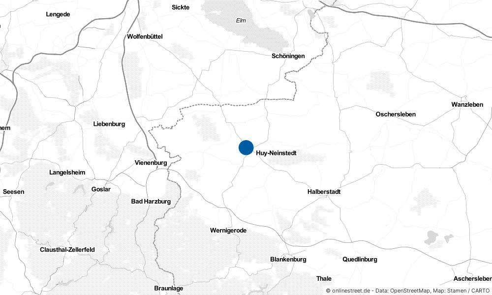 Karte: Wo liegt Dardesheim?