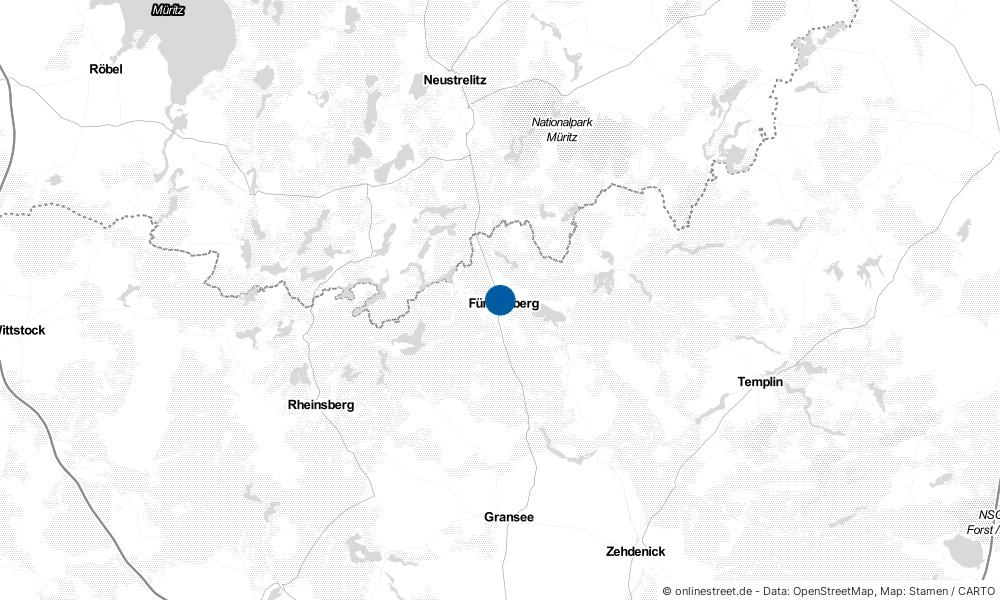 Karte: Wo liegt Fürstenberg (Havel)?